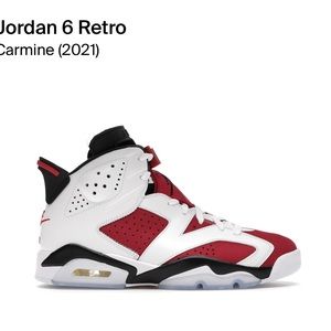 Jordan 6 Retro “Carmine”